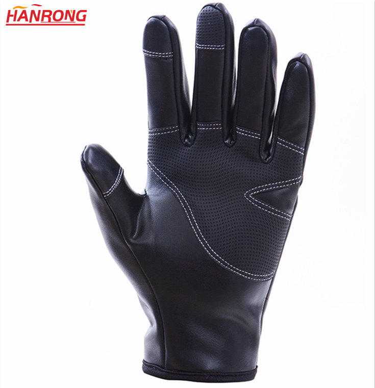 Winter Keep Warm Ourdoor Protection Gloves Waterproof Windproof Leather Gloves